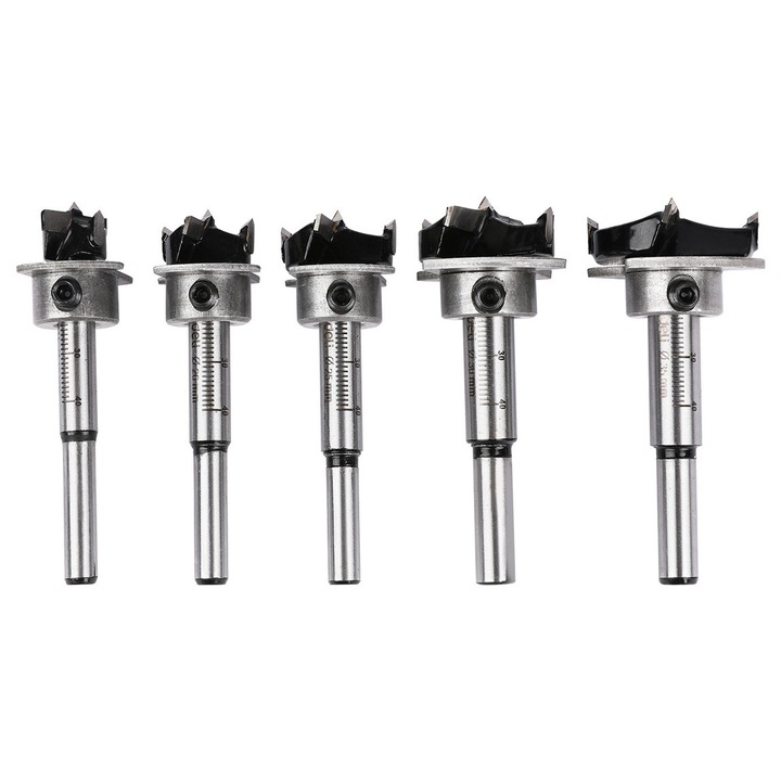 Set trypania mentese DELI, TCT, 15-35mm, 5tmch