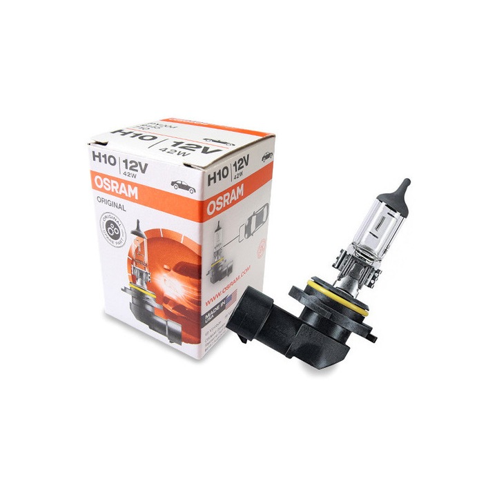 Halogén izzó Osram H10 Eredeti 12V, 42W, PY20d, 1 db