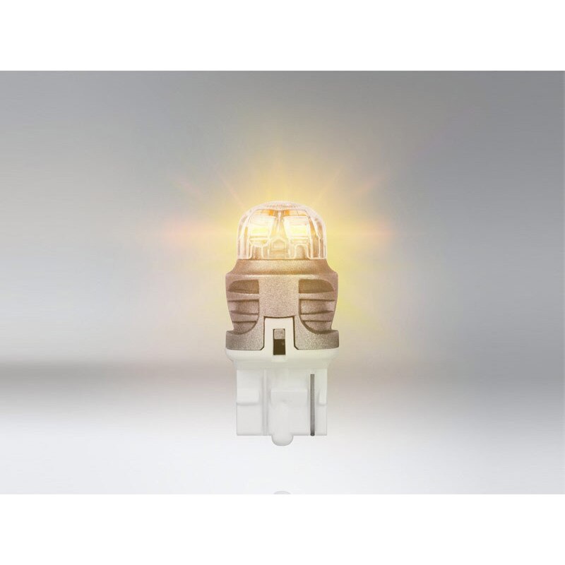 Комплект 2 броя LED лампи Osram тип WY21W жълти, 12V, 1.5W, W3x16d ...