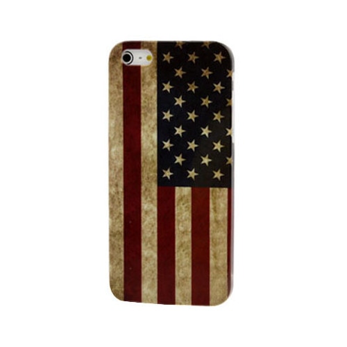 Husa protectie SKY-FLAG pentru iPhone 5 / 5S / 5 SE - USA