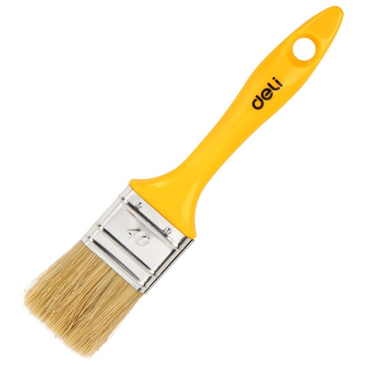 Unelte de vopsit si tencuit, DELI, pinelo baphes DL509134, 40mm, plastike labe