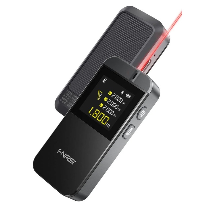 Лазерна ролетка FNIRSI IR40, 40м, презареждаема