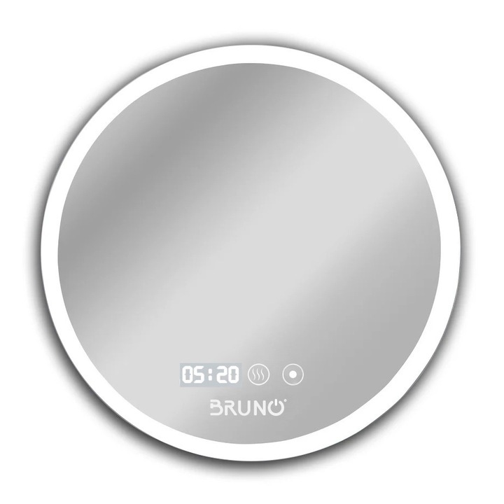 Oglinda BRUNO BRN-0200 LED, 24W, PH70cm, rotunda, IP67