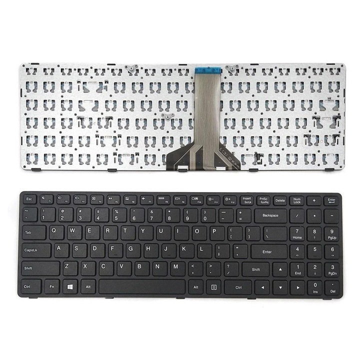 Tastatura pentru laptop, neagra, pentru Lenovo IdeaPad 100-15IBD