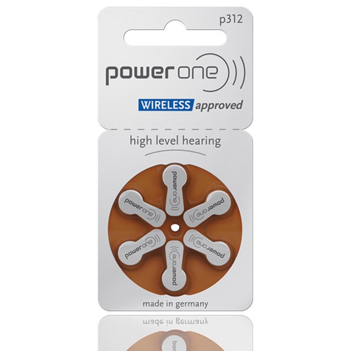 Baterii POWER ONE P312, 1.45V, 6 bucati
