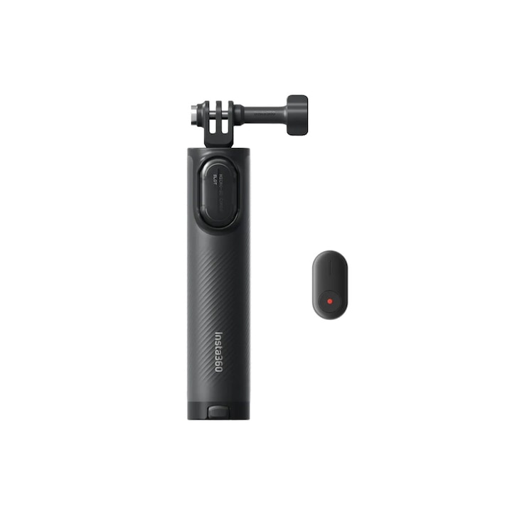 Trepied Insta360 Mini 2-in-1 cu telecomanda, control la 10m, dimensiuni compacte