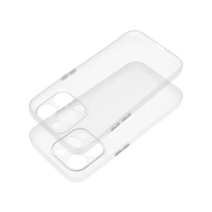 Husa pentru iPhone 17 Pro ultrathin matt transparent