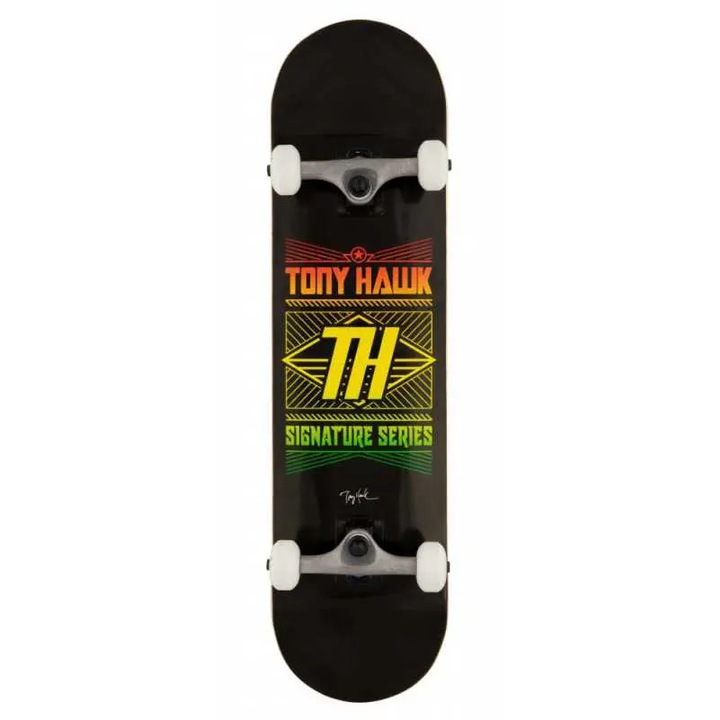Skateboard Tony Hawk 180+ Series, 8", 7 straturi, 31.5"x8", negru