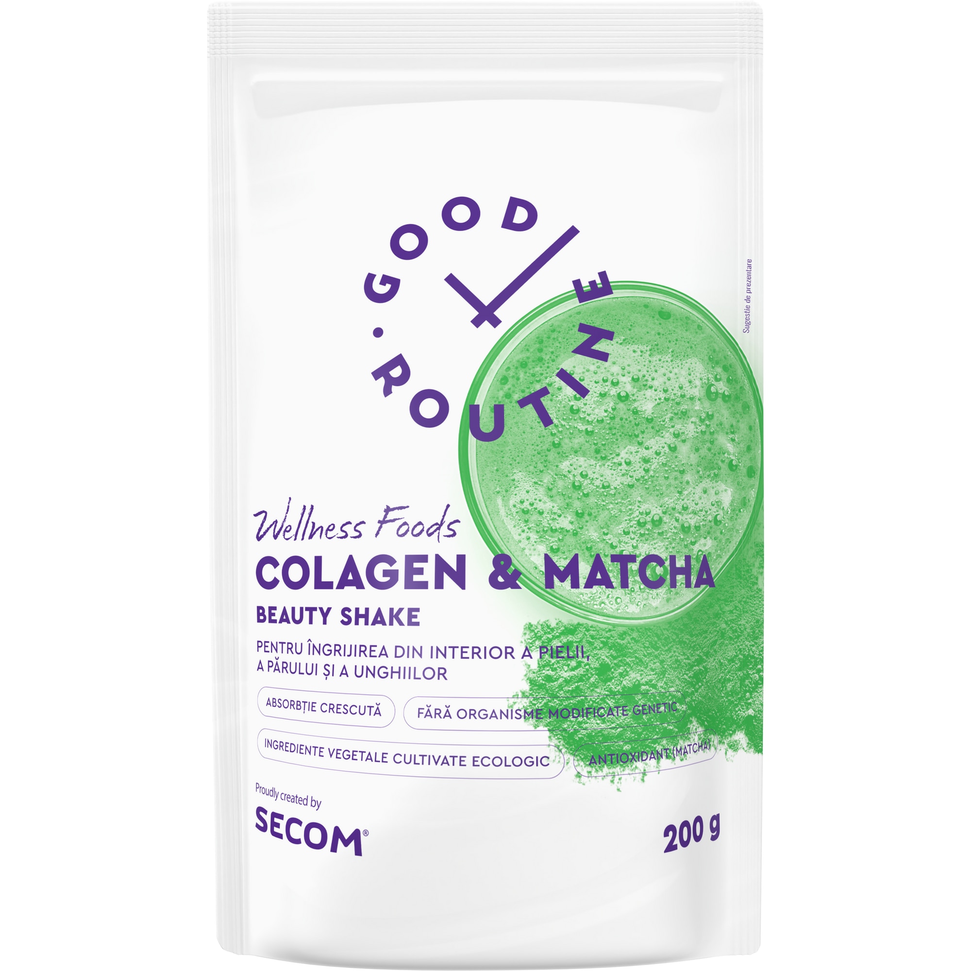 Colagen & Matcha Good Routine, Beauty Shake 200g