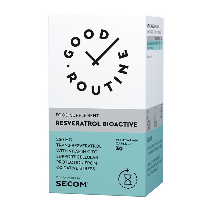 Resveratrol Bioactive, Good routine, 30 capsule