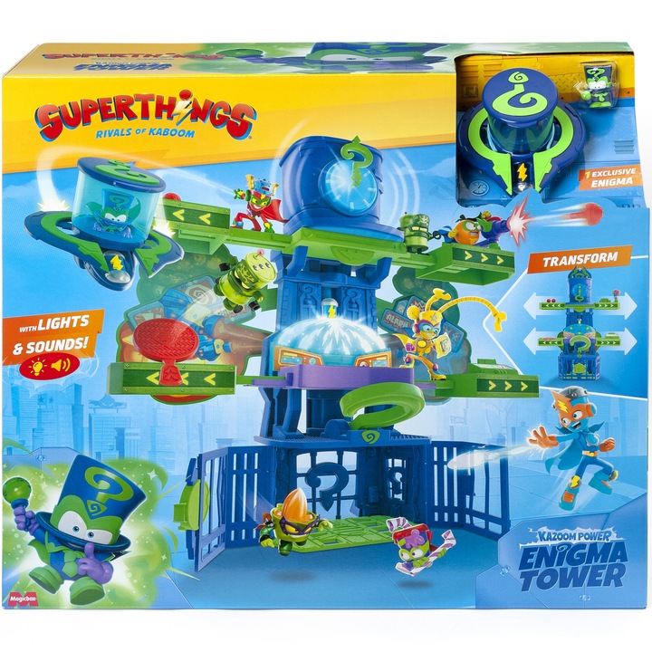 Set de joaca SuperThings - Turnul lui Enigma