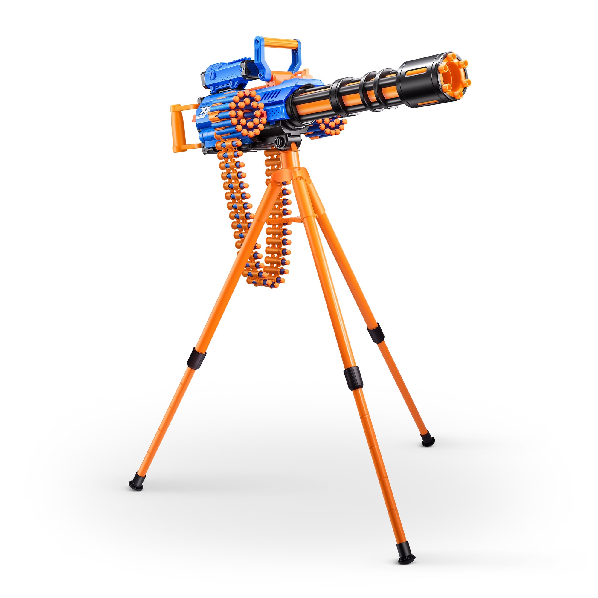 Blaster X-Shot - Insanity, motorizat, cu trepied, 72 proiectile