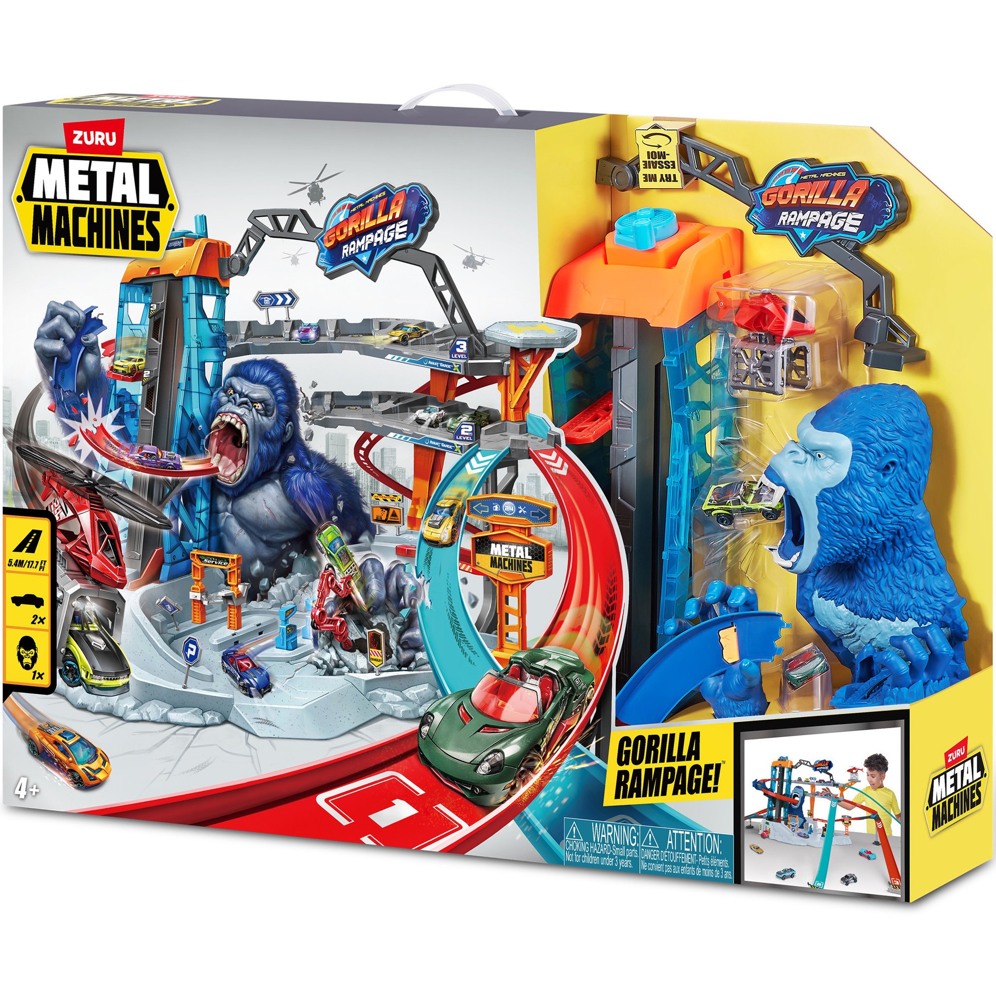 tamaya's garage★出品 Set de joaca Metal Machines - Atacul gorilei - eMAG.ro