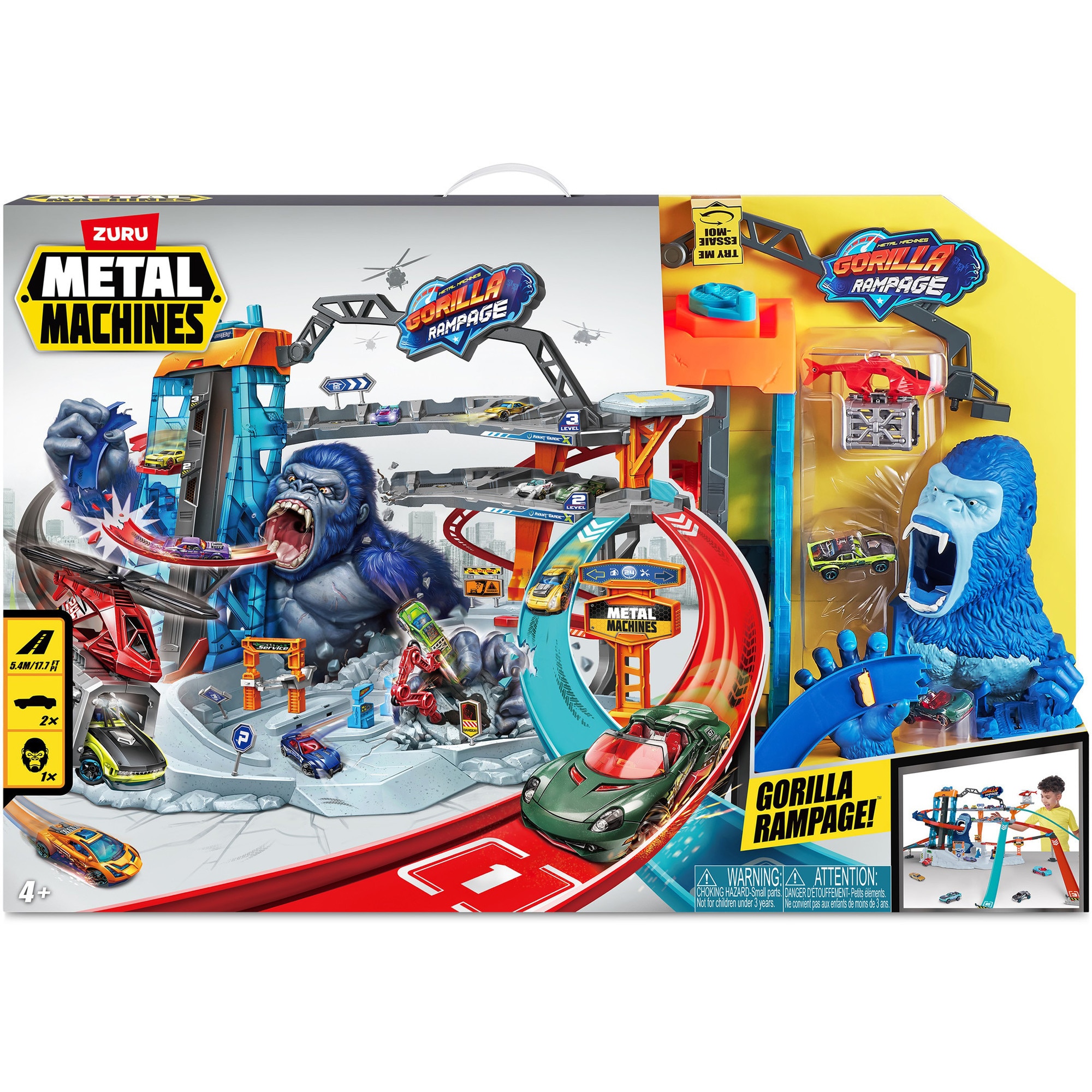 Set de joaca Metal Machines - Atacul gorilei
