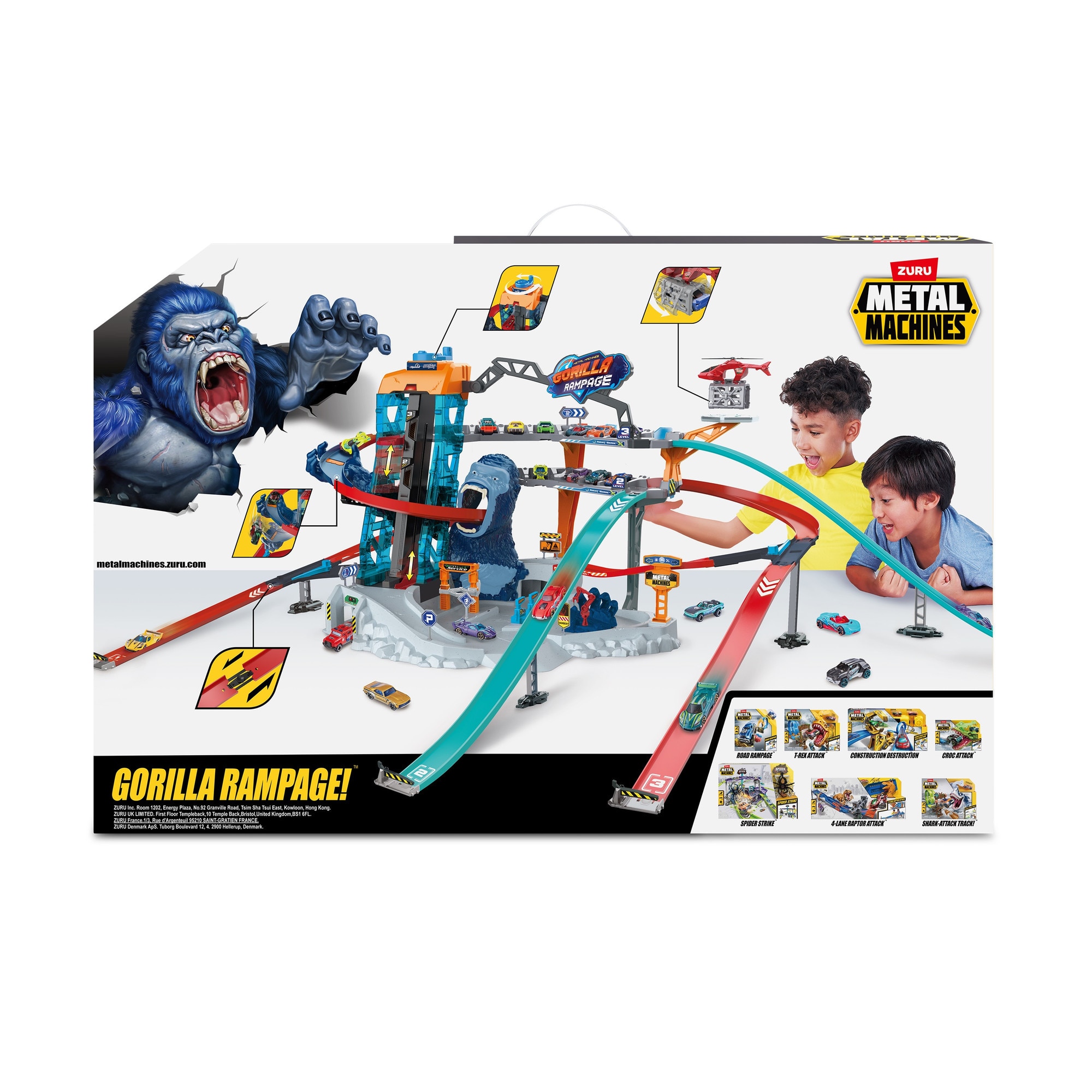 Set de joaca Metal Machines - Atacul gorilei - eMAG.ro
