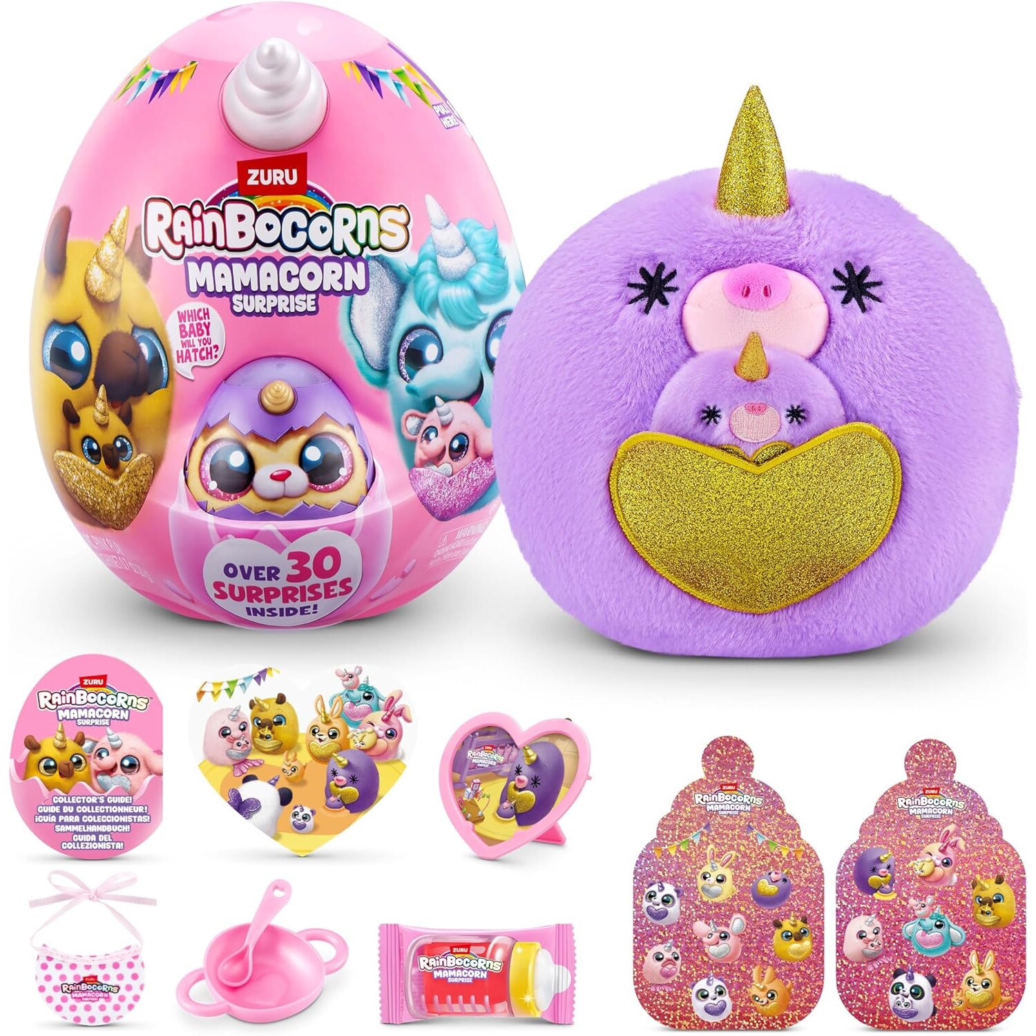 Плюшена играчка Rainbocorns Mamacorn Surprise - eMAG.bg