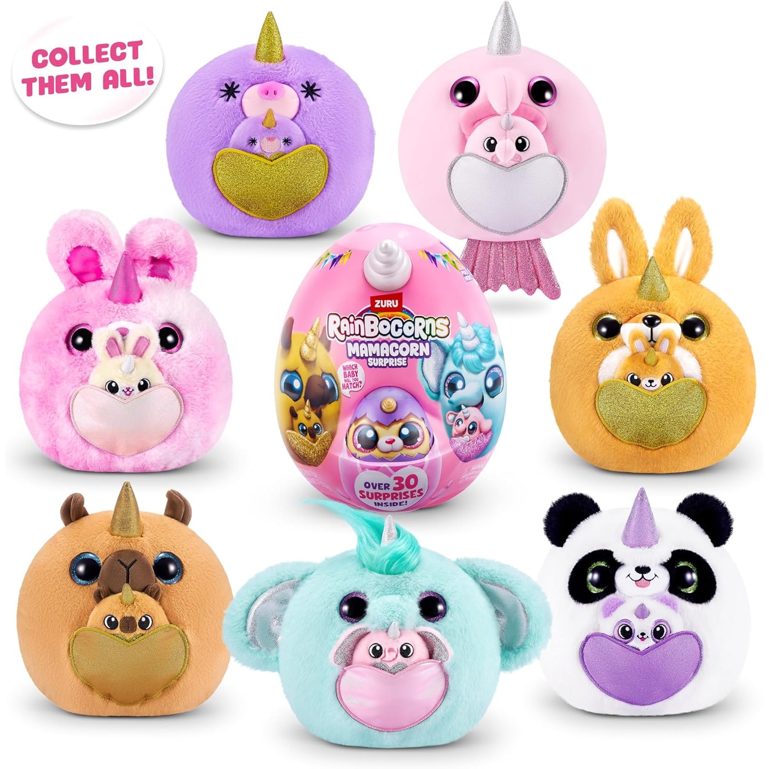 Плюшена играчка Rainbocorns Mamacorn Surprise - eMAG.bg