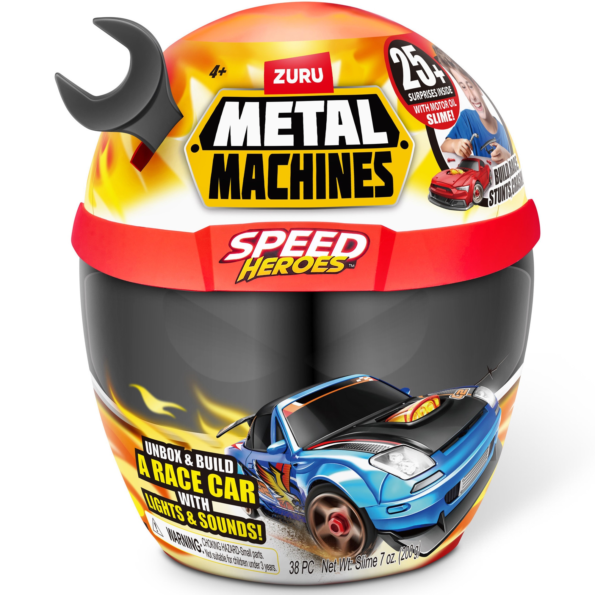 Set constructie masinuta Metal Machines - Speed Heroes
