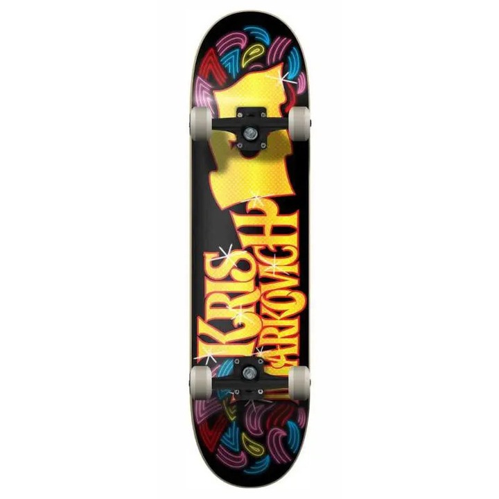 Skateboard KFD Progressive Pro, 8", 7 straturi, 32"x8", aluminiu, ABEC-7