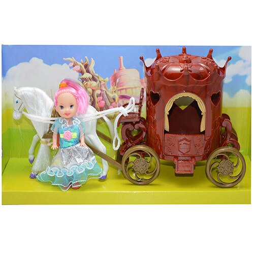 Papusa cu cal si trasura