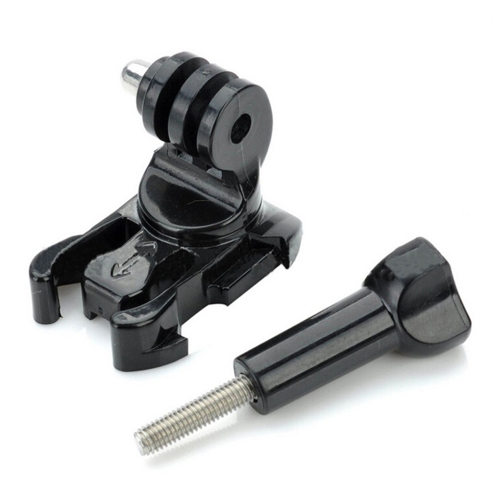iShoot Gyorkioldó adapter, 360 fokban forgatható, 55 mm-es csavarral, GoPro Hero 1/Hero 2/Hero 3/Hero 3+/Hero 4/Hero 5/Hero 6 készülékekhez