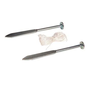 Set 2 piese cu sfoara aliniere zidarie 160mm x 10m , Silverline Set 2 piese cu sfoara aliniere zidarie 160mm x 10m , Silverline