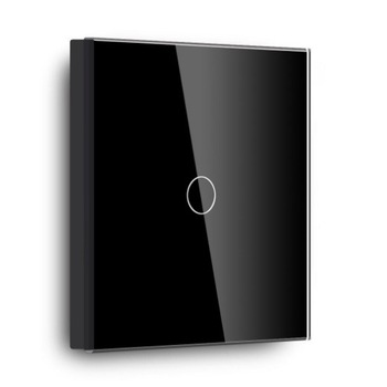 Intrerupator tactil simplu cap scara M1, Negru Intrerupator tactil simplu cap scara M1, Negru