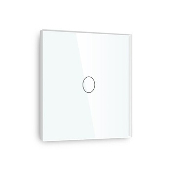 Intrerupator tactil simplu cap scara M1, Alb Intrerupator tactil simplu cap scara M1, Alb