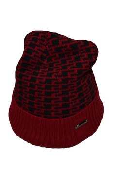 Caciula imblanita ,D&J Exclusive,rosu ,universala Caciula imblanita ,D&J Exclusive,rosu ,universala