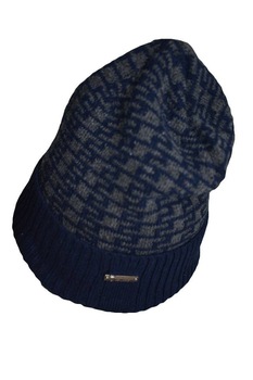 Caciula imblanita ,D&J Exclusive,bleumarin ,universala Caciula imblanita ,D&J Exclusive,bleumarin ,universala