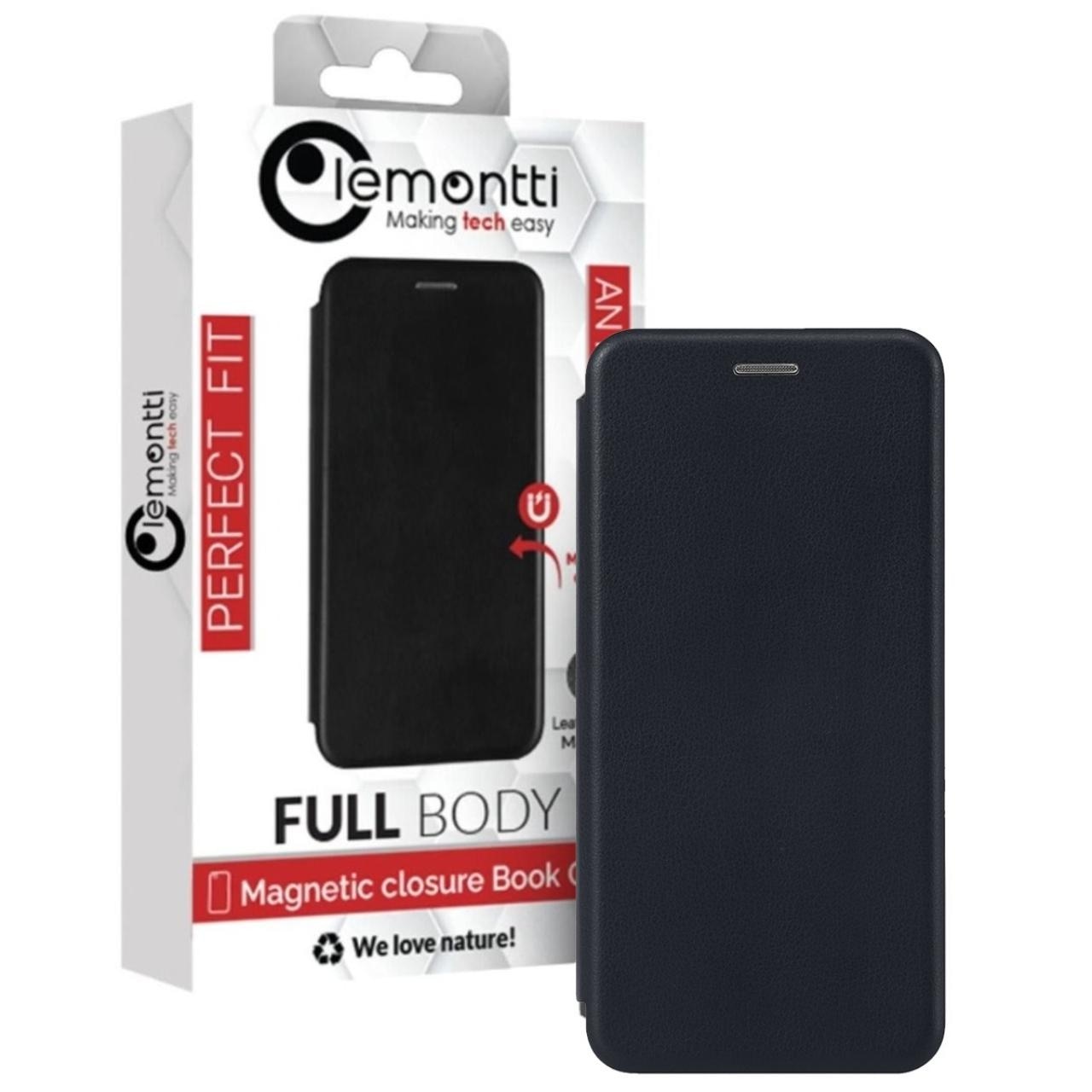 Husa de protectie Lemontti Book Elegant pentru Honor Magic 7 Lite, Negru