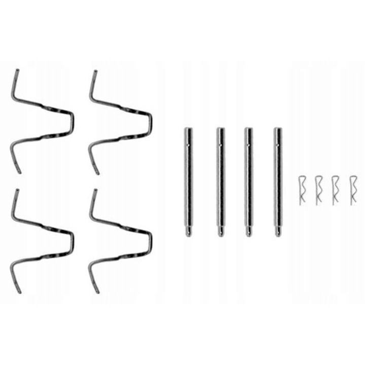 Fékbetét tartozék készlet, Bosch, 1 987 474 056, Mercedes-Benz 123 szedán 1976-1985