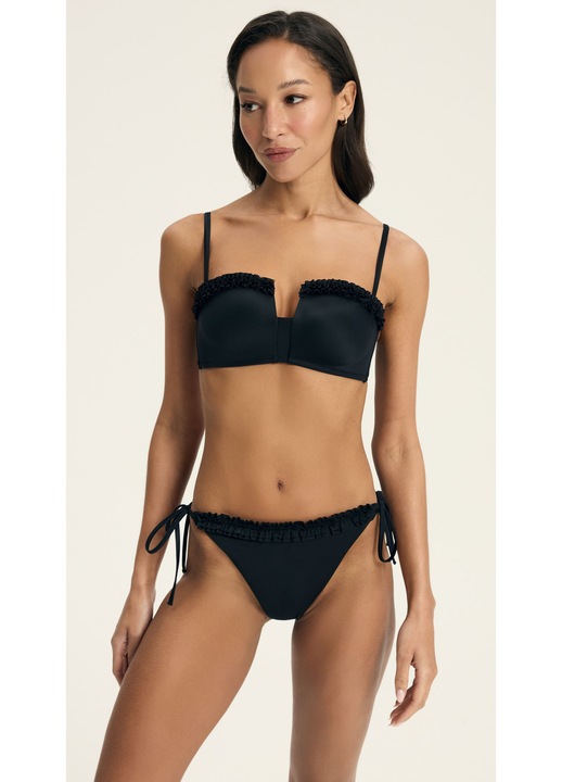 Sutien top baie push-up Negru Godlike Esotiq, Negru