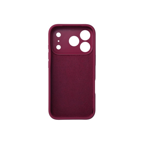Husa pentru iPhone 17 Pro silicone lite burgundy