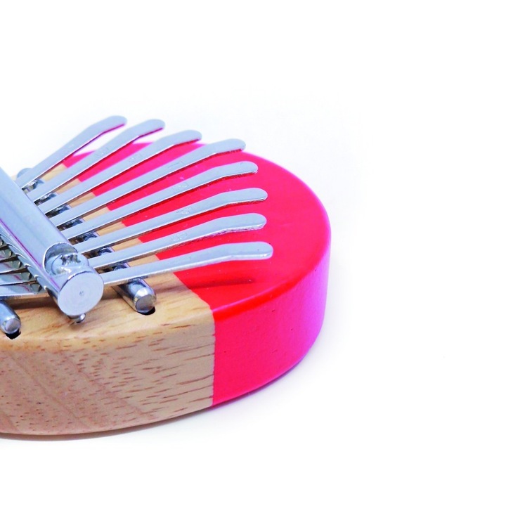 Instrument muzical Kalimba, Svoora, lemn, +6 ani