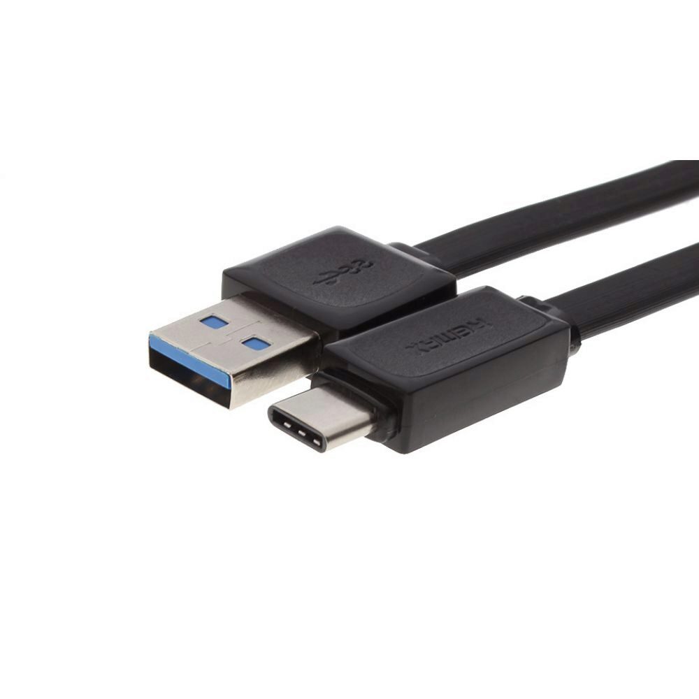 Cablu de date USB Tip C Remax RT-C1i cu functie FastCharge, Negru