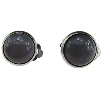 Cercei clips agate gri naturale 12 MM, GlamBazaar, 13 mm, cu Agate, Gri, tip cercei clips cu pietre naturale Cercei clips agate gri naturale 12 MM, GlamBazaar, 13 mm, cu Agate, Gri, tip cercei clips cu pietre naturale