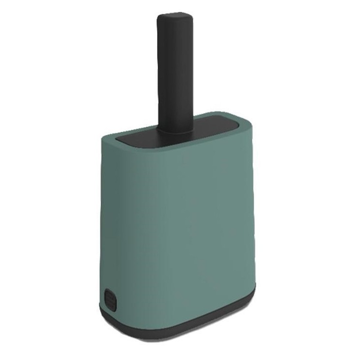 Lopatica cu suport si saci pentru litiera Rotho, 16x8cm, verde