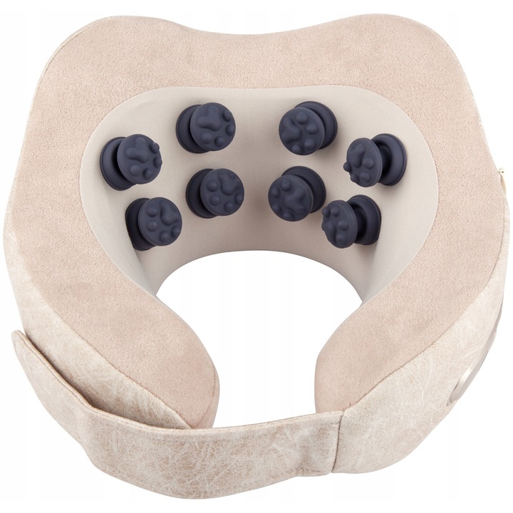 Масажор за врат Medivon Calm 3в1, шиацу, 3 режима, бежов, ергономичен дизайн