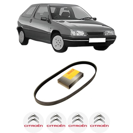 Curea transmisie accesorii CITROEN ZX (N2) 1.8 D din 1993-1997 KW