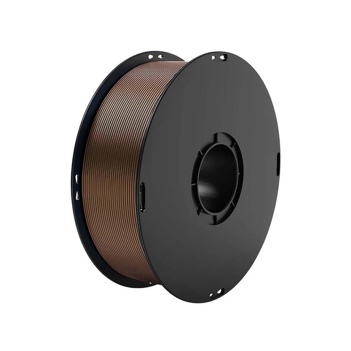 Filament PLA Culoare Metal pentru Imprimantă 3D, 1.75mm, 1kg, Cupru Roșu