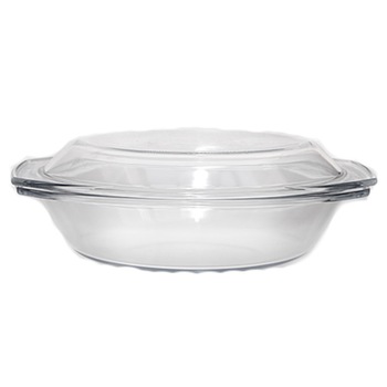 Vas yena sticla termorezistenta Wol seria oala ovala cu capac 2,9l 330x217x92mm Vas yena sticla termorezistenta Wol seria oala ovala cu capac 2,9l 330x217x92mm