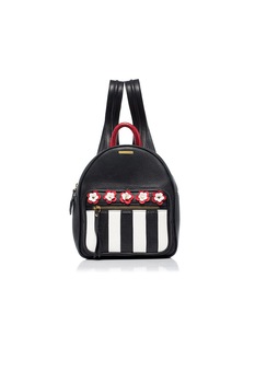Rucsac Cathias Edeline Baby Stripes Negru Rucsac Cathias Edeline Baby Stripes Negru