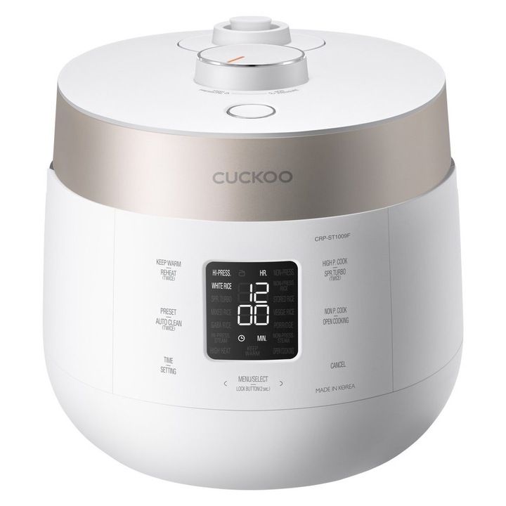 Multicooker Cuckoo CRP-ST1009F 1,8 l 1150 W, sampanie, alb, 290x283x389mm
