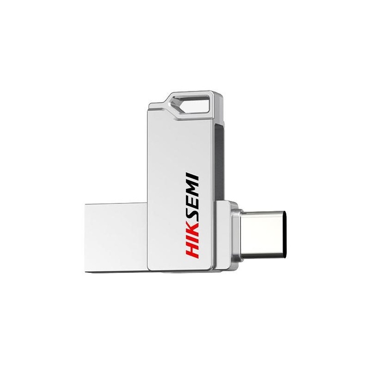Pendrive HIKSEMI Sync E327C 256GB USB 3.2 Type-C, 30-150 MB/s, 15-45 MB/s, 43,7x12,3x7,1cm