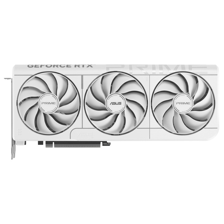 ASUS GeForce RTX 5070 videokártya, 12 GB GDDR7, fehér, 304x50x126mm