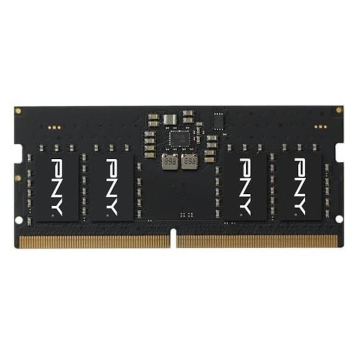 PNY 16GB DDR5 4800 MHz SO-DIMM RAM memória, nagy teljesítmény, energiahatékonyság, fehér szín