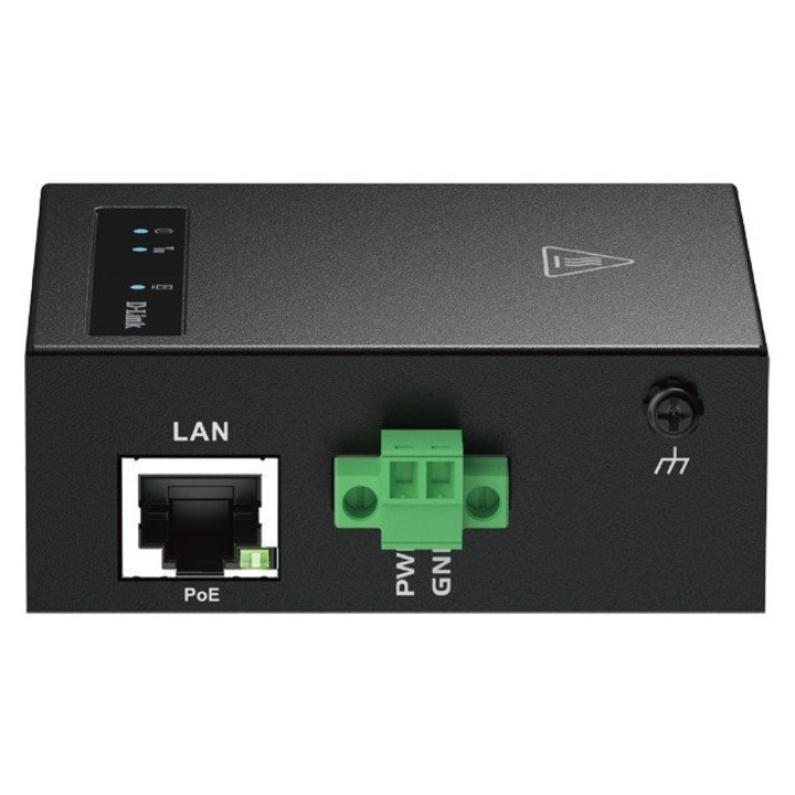 D-Link DWM-311-TP 4G modem, PoE, Fast Ethernet port, horganyzott acélház, DIN sínre szerelhető