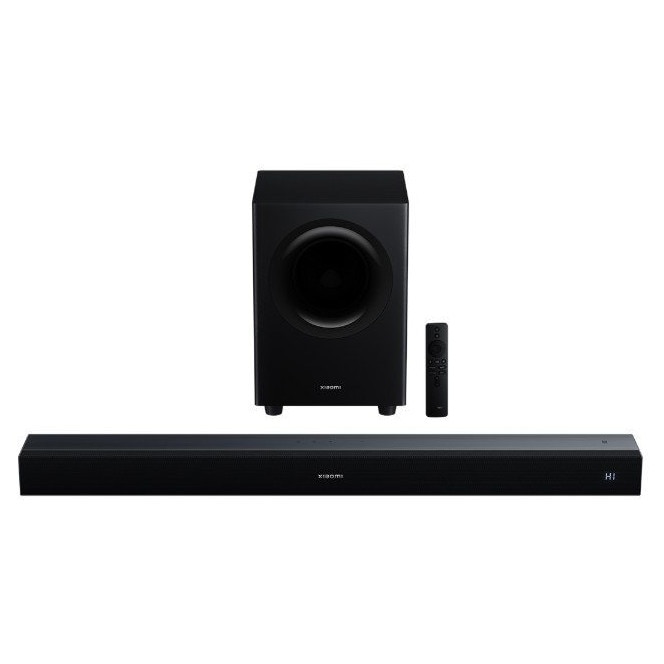 Soundbar 2.1 set Xiaomi, 300W, subwoofer wireless 6,5 inch, metalic