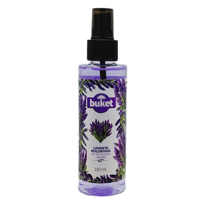 Apă de colonie, Buket, Lavandă, 150ml, multicolor, 1 bucată